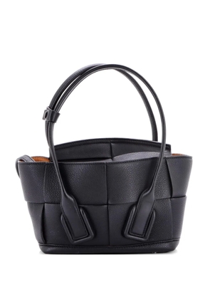 Bottega Veneta Pre-Owned Arco Bag Maxi Intrecciato Leather Small shoulder bag - Black