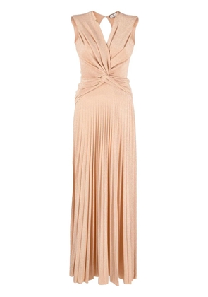 Elisabetta Franchi Red Carpet jersey maxi dress - Neutrals
