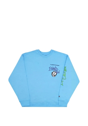 Chrome Hearts x Matty Boy graphic-print sweatshirt - Blue