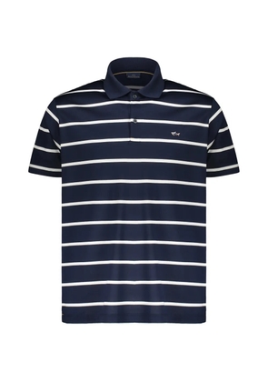 Paul & Shark striped short-sleeve polo shirt - Blue
