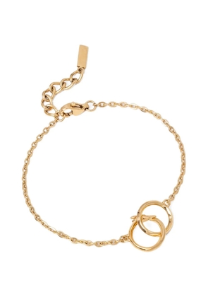 Trussardi circle-charm bracelet - Gold