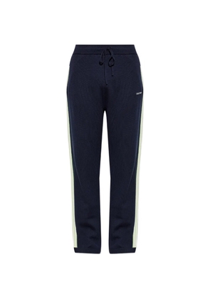Casablanca side-stripe track pants - Blue