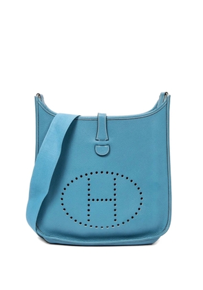Hermès Pre-Owned GM Evelyne I shoulder bag - Blue