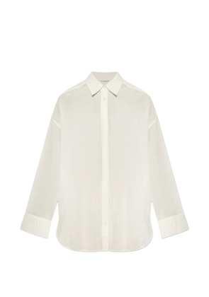 By Malene Birger Derris sheer shirt - Neutrals