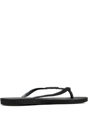 Havaianas Slim Glitter II flip-flops - Black