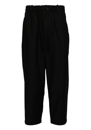 Yohji Yamamoto switching pocket trousers - Black