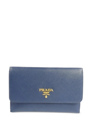 Prada Pre-Owned leather wallet - Blue