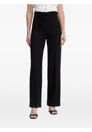 Morgan Poya wide-leg trousers - Black