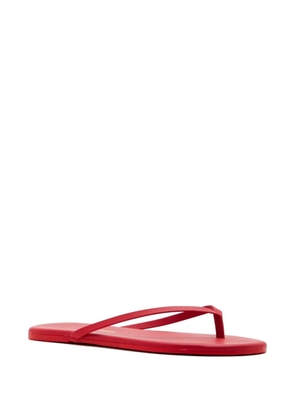 Tkees Solids leather flip-flops - Red
