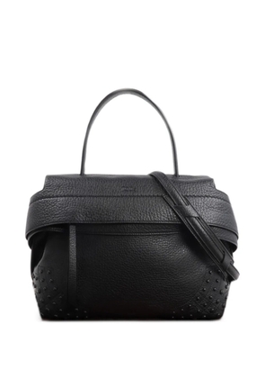 Tod's Vintage Wave leather tote bag - Black
