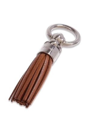 Hermès Pre-Owned Swift leather tassel charm - Brown
