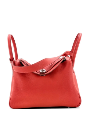 Hermès Pre-Owned Lindy Bag Verso Clemence 30 shoulder bag - Orange