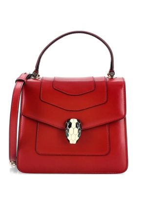 Bvlgari Pre-Owned Serpenti Forever Top Handle Bag Leather Small satchel - Red