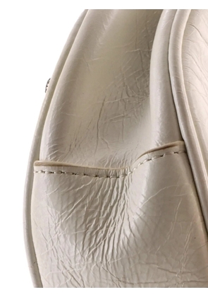 Balenciaga Pre-Owned Le Cagole Giant Studs Shoulder Bag Leather XS hobo bag - White