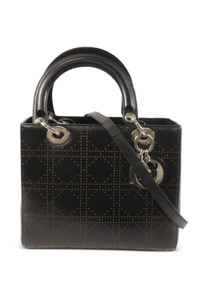 Christian Dior Pre-Owned Lady Dior leather tote bag - Black