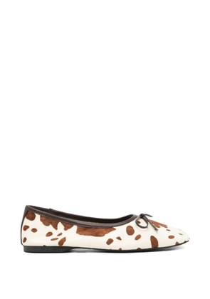 Senso Becca VI cow-print ballet flats - Neutrals