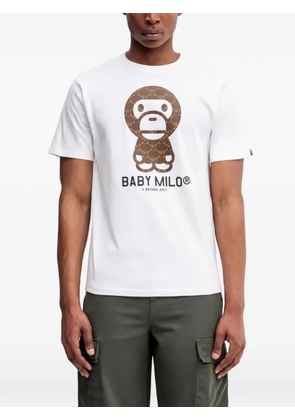 A BATHING APE® Baby Milo graphic-print T-shirt - White