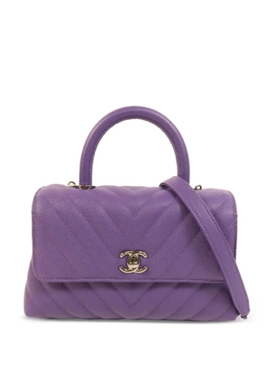 CHANEL Pre-Owned Coco Handle tote bag - Purple