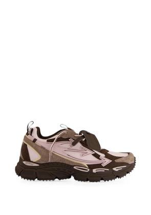 Off-White Be Right Back suede sneakers - Brown