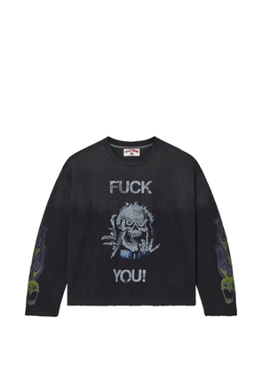 Vale graphic-print sweatshirt - Black