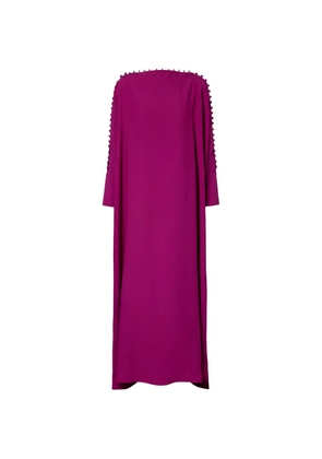Taller Marmo Mila button-embellished maxi dress - Pink