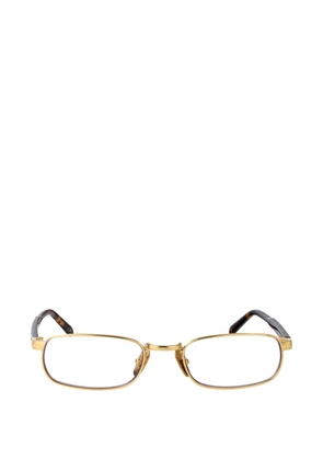 FIVEFOURFIVE rectangle-frame glasses - Gold