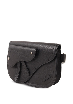 Christian Dior Pre-Owned Saddle leather belt bag - Black