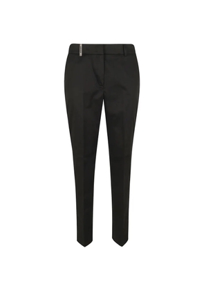 Peserico bead-embellished tailored trousers - Black