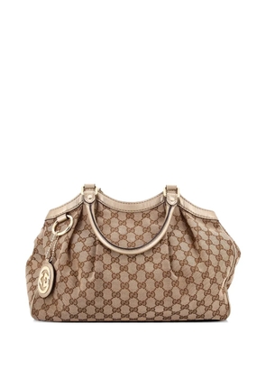 Gucci Pre-Owned Sukey GG Canvas with Leather Medium tote bag - Gold