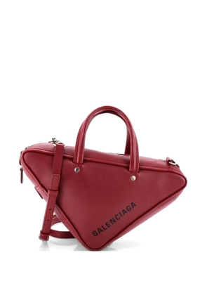 Balenciaga Pre-Owned Triangle Duffle Bag Leather Small satchel - Red