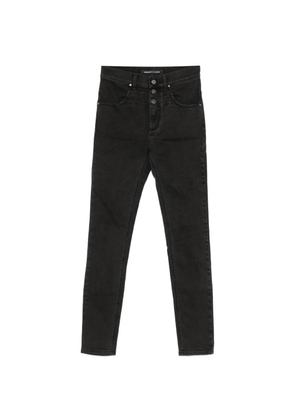 Karl Lagerfeld button-fly skinny jeans - Black