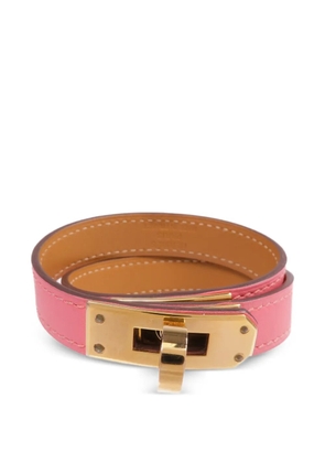 Hermès Pre-Owned 2021 Kelly Double Tour bracelet - Pink