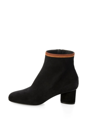 Ferragamo suede ankle boots - Black