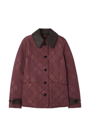 Burberry quilted nylon Fernleigh jacket - Red