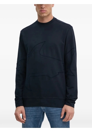 Paul & Shark logo-embellishment sweatshirt - Blue