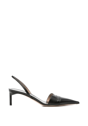 Tom Ford Pre-Owned pointed-toe slingback pumps - Black