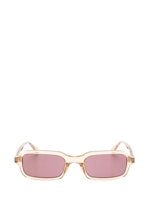 Saint Laurent Eyewear SL 908 rectangle-frame sunglasses - Neutrals