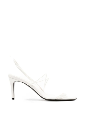 KHAITE Pre-Owned Loop strappy sandals - White