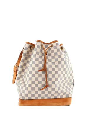 Louis Vuitton Pre-Owned Noe Handbag Damier Large bucket bag - White