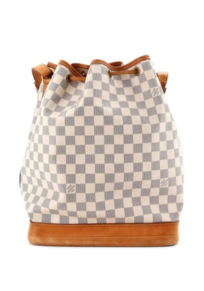 Louis Vuitton Pre-Owned Noe Handbag Damier Large bucket bag - White