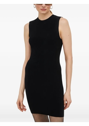 Drykorn ribbed sleeveless mini dress - Black