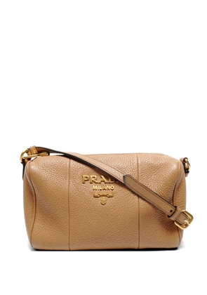 Prada Pre-Owned 2000s Mini Pochette Vitello logo shoulder bag - Neutrals