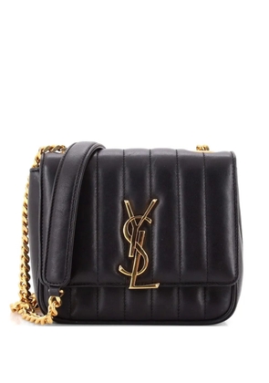 Saint Laurent Pre-Owned Vicky Vertical Quilted Leather Small crossbody bag - Black