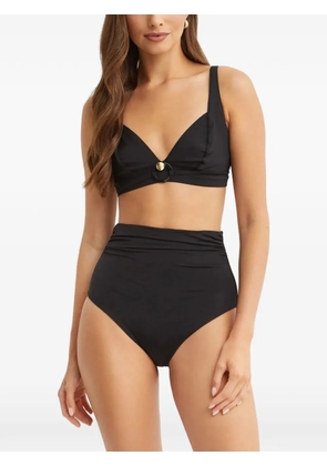 Max Mara Alia ring-detail bikini top - Black