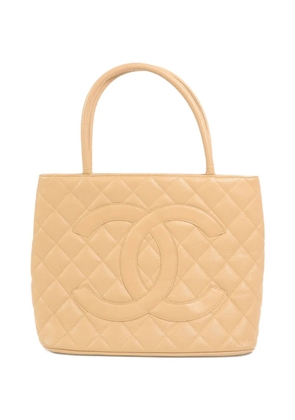 CHANEL Pre-Owned CC quilted handbag - Neutrals