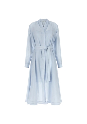 TOTEME belted midi dress - Blue