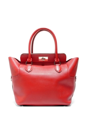 Hermès Pre-Owned 2011-2014 Toolbox 20 Swift handbag - Red