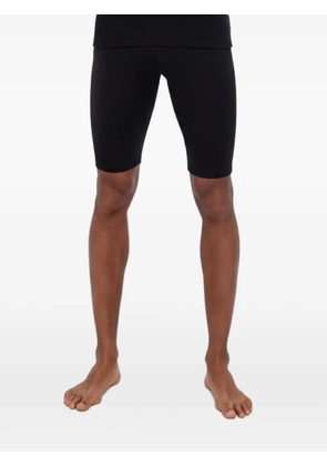 icebreaker logo waistband shorts - Black