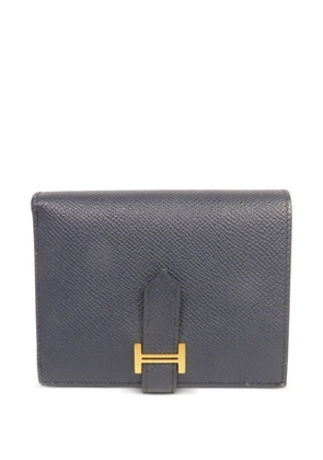 Hermès Pre-Owned Bearn Compact wallet - Blue