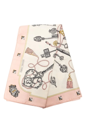 Hermès Pre-Owned 1990-2001 Les Cles Silk Scarf 90 scarves - Pink